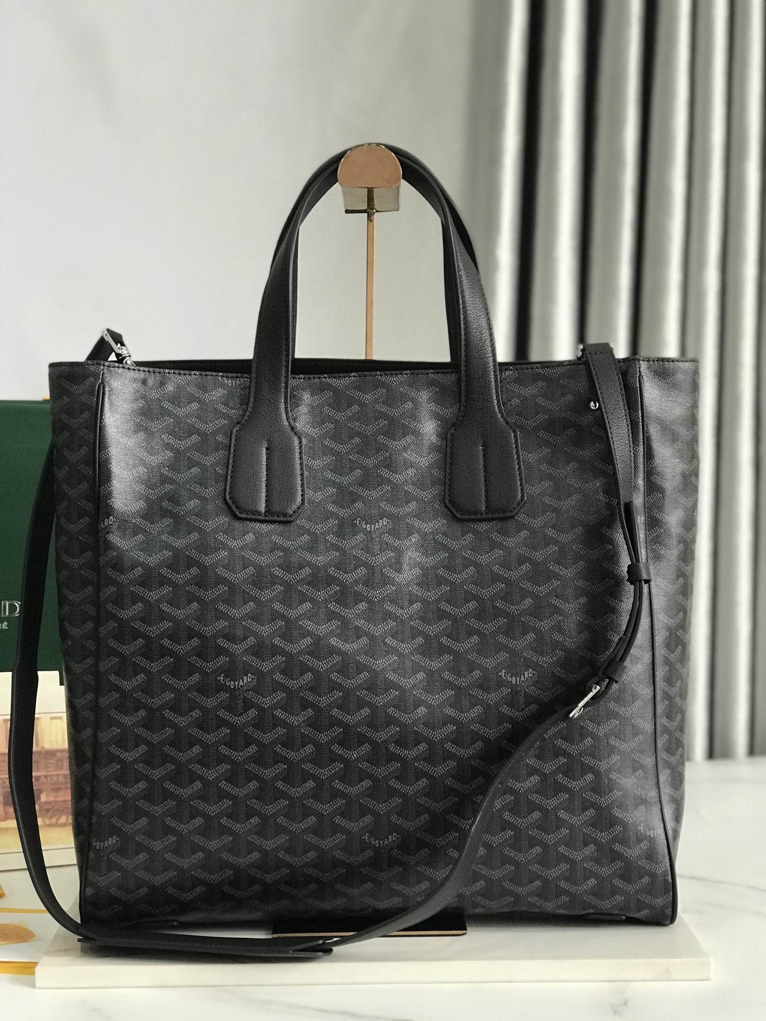 TOP Goyard Villette Tote Bag  38*35*11.5cm - Black