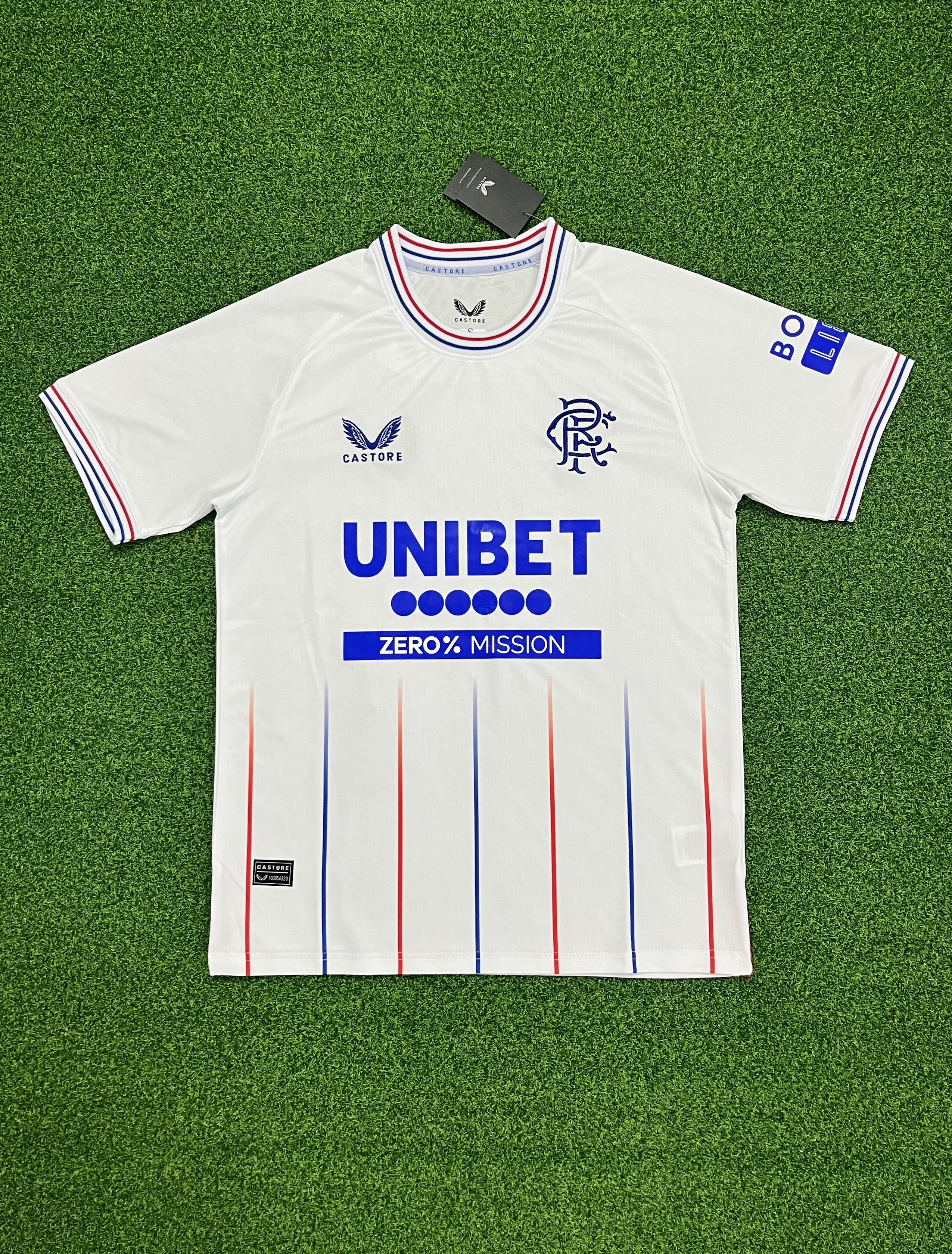 2425  Rangers Away jersey.Player embroidery version