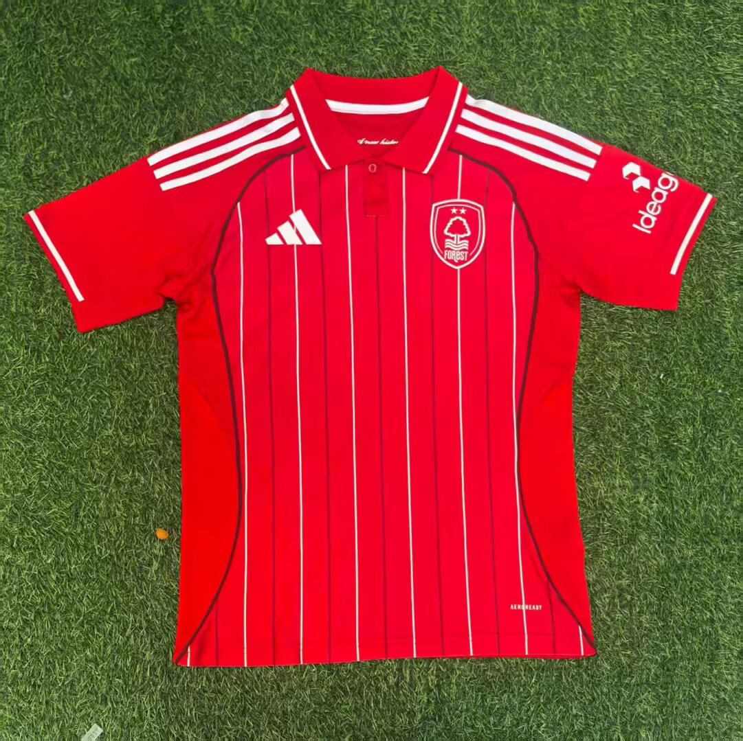 2025/2026 Nottingham Forest Home Football Shirt 1:1 Thai Quality