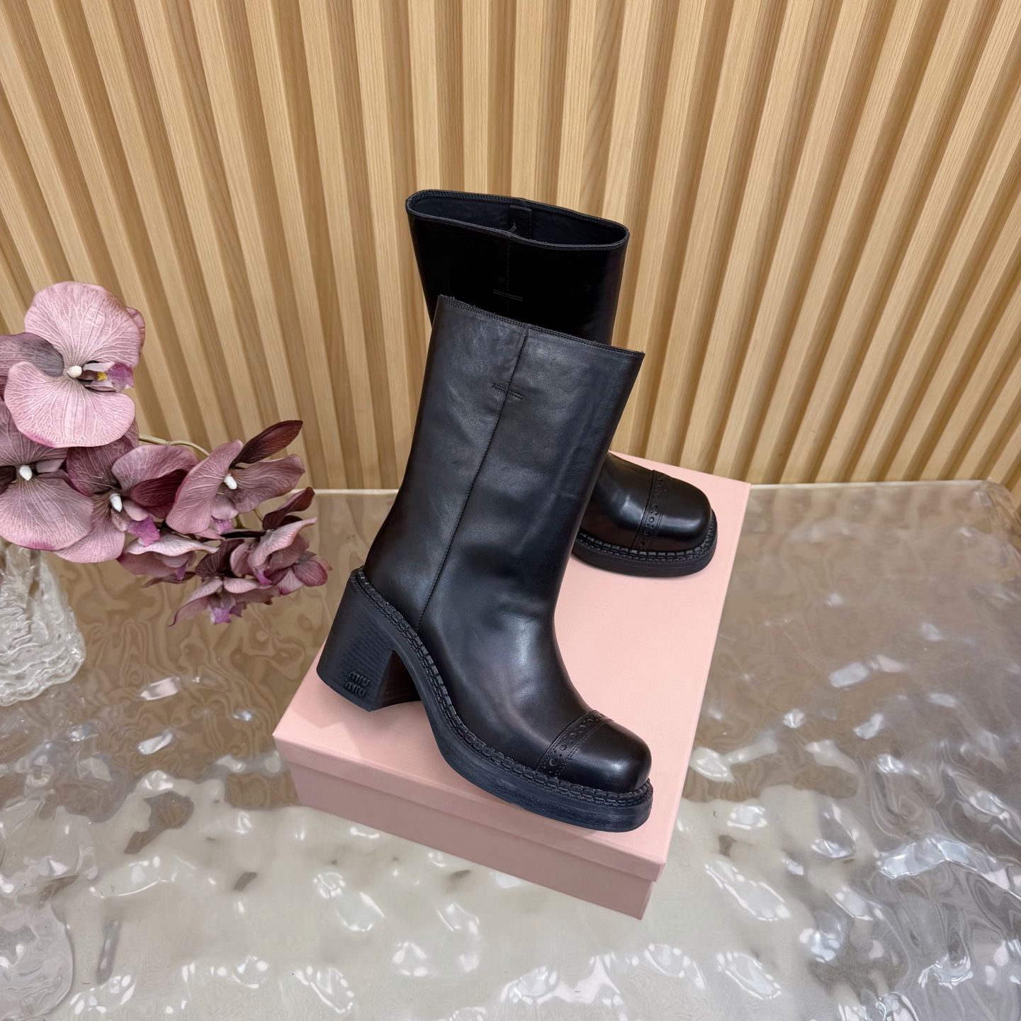 TOP Miu Miu Short Boots - 2 Colors