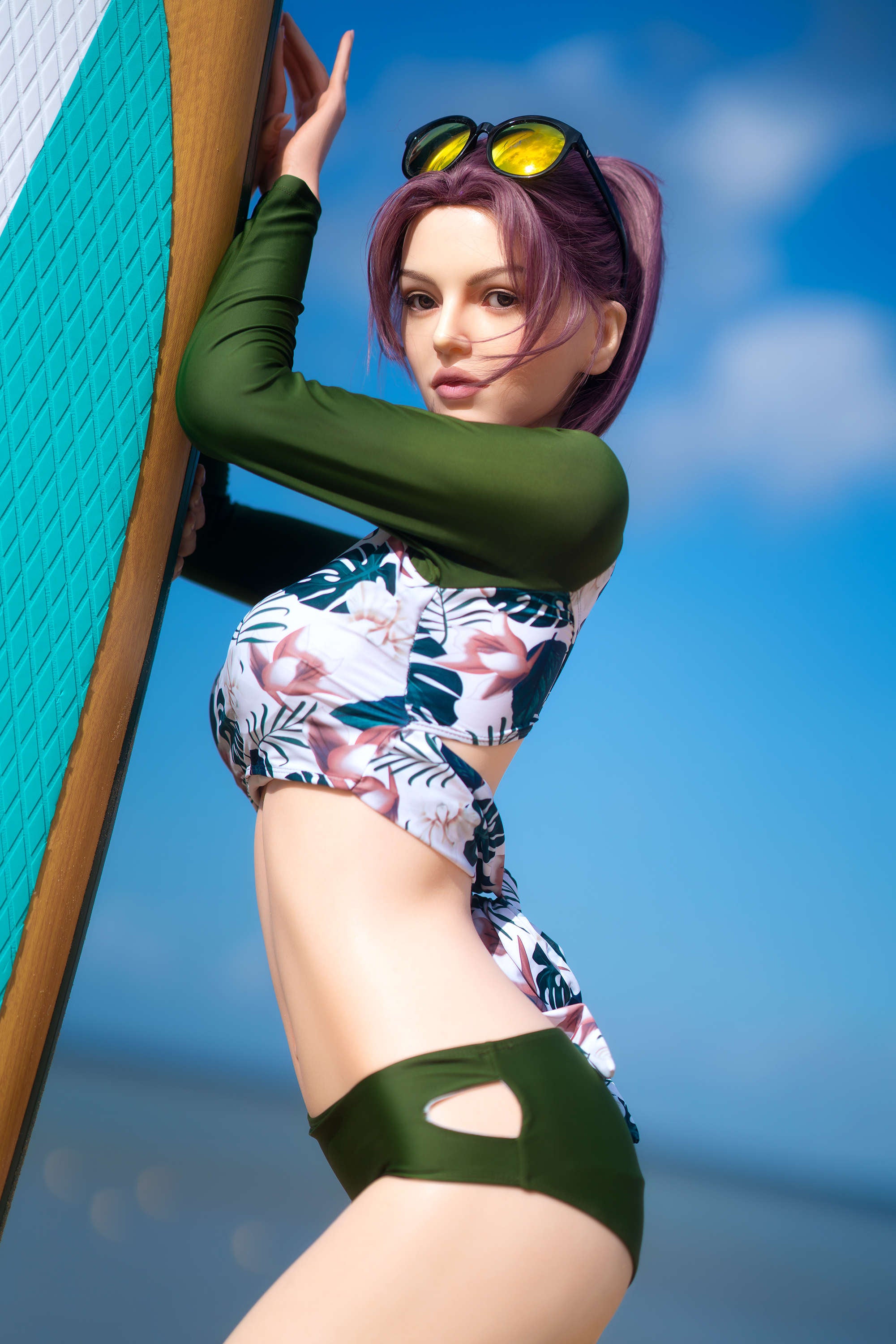 170cm/5ft7 C-Cup Tall Lifelike Silicone Sex Doll - GE125_1 Fair