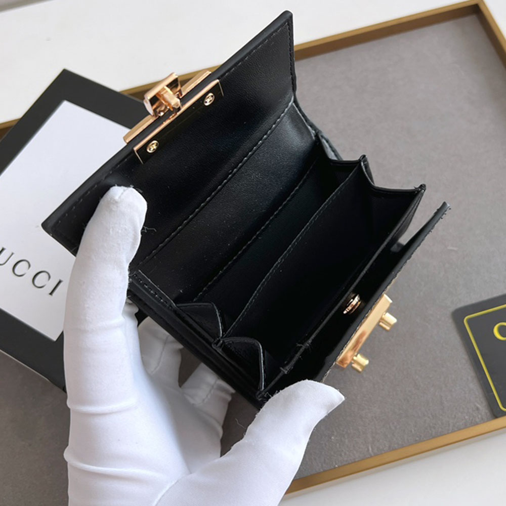 Gucci Padlock Three fold wallet（Replica）