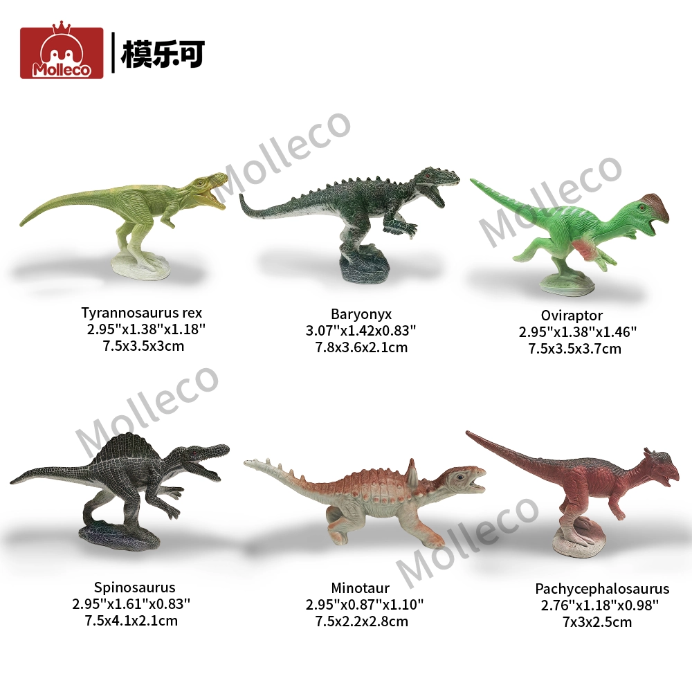 Molleco Dinosaur Figure Toys for Kids and Children Small Dinosaur CP200