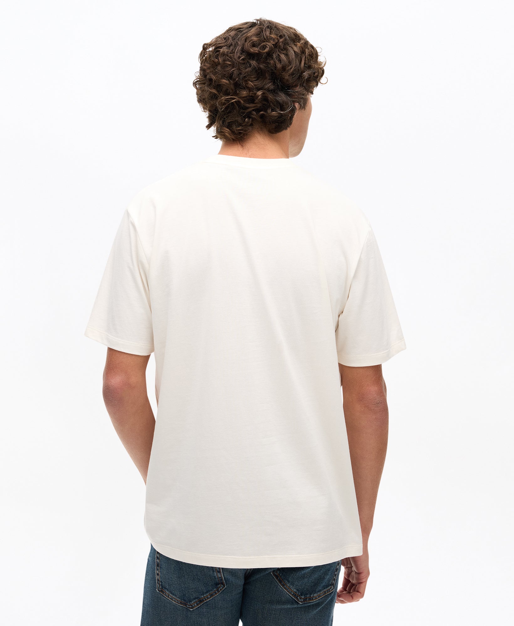 Utility Sport Graphic Tee | Chalk White