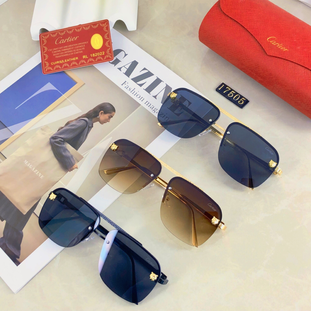 TOP Cartier Sunglasses - 3 Color