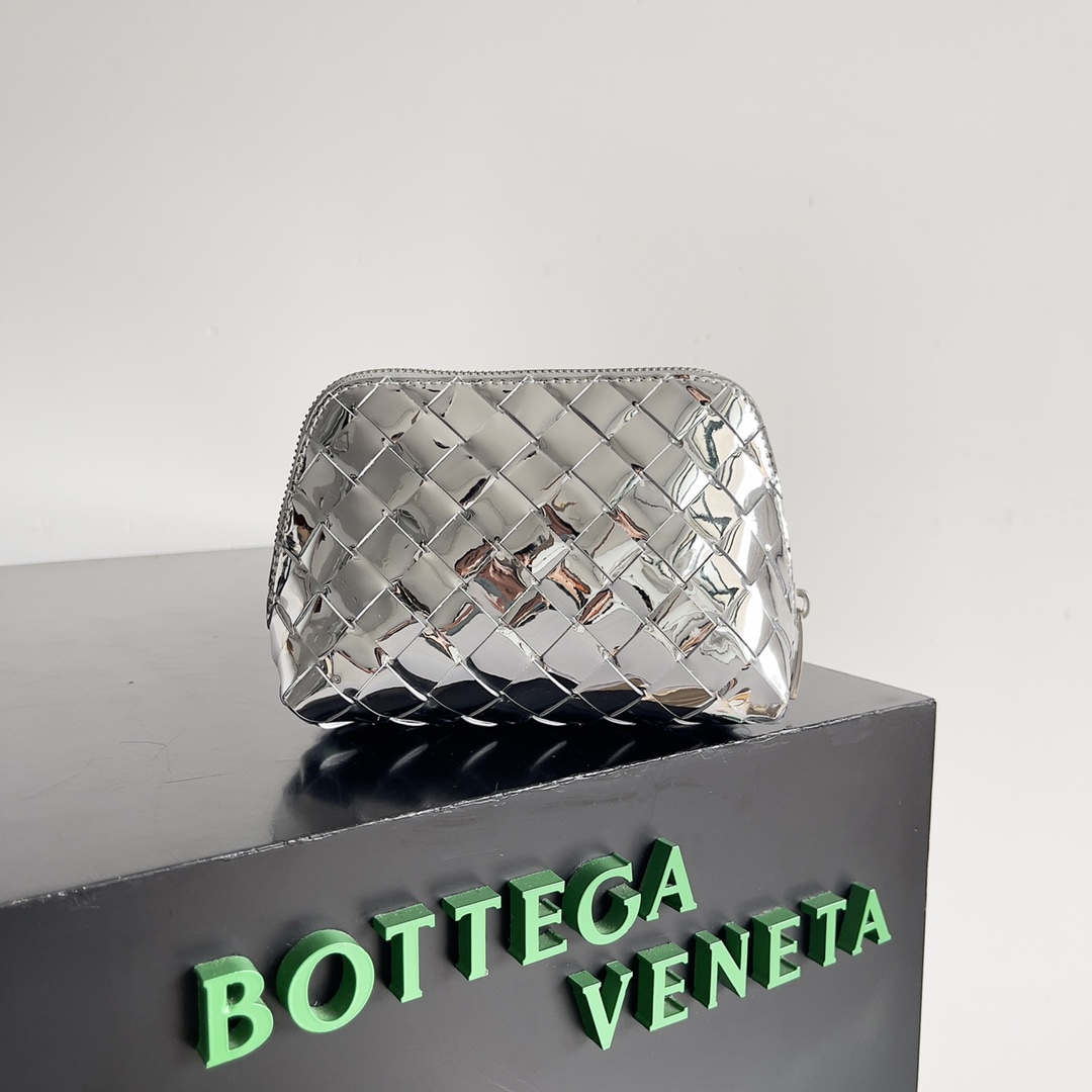 TOP Bottega Veneta BV Knitted Makeup Bag - 2 Colour