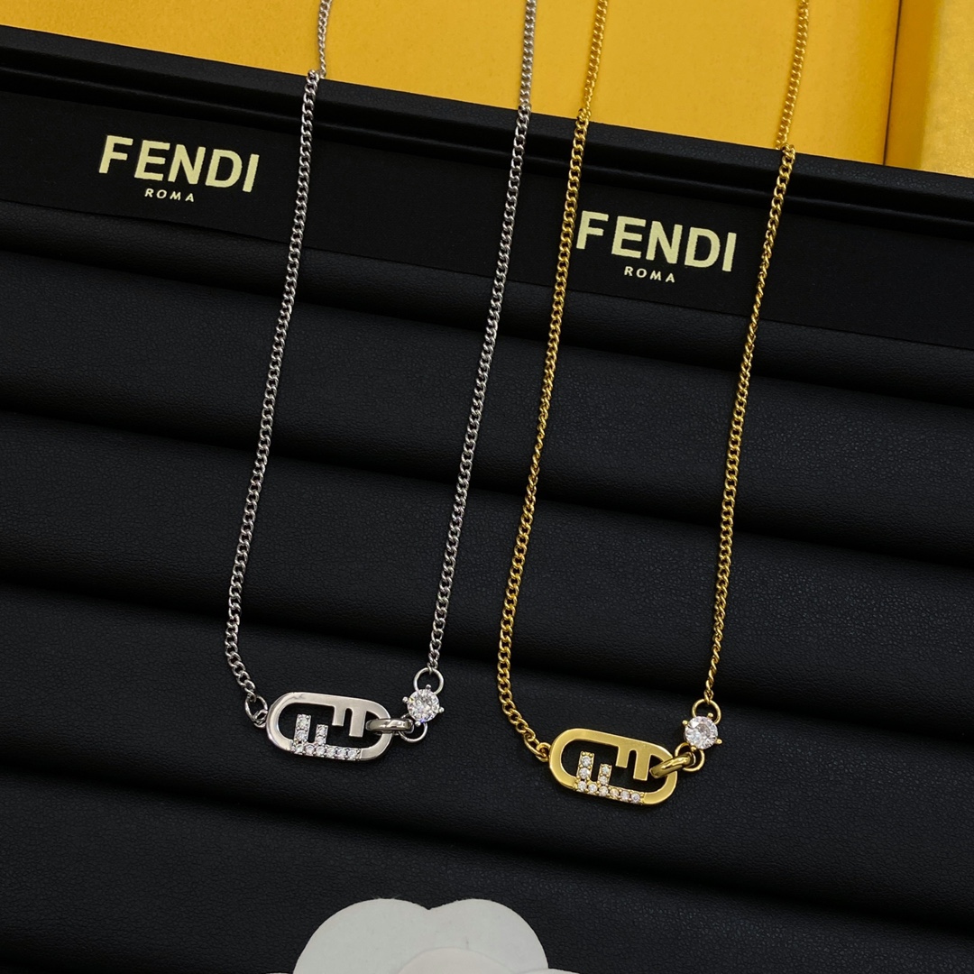 TOP FENDI FF Necklace - 2 Colour