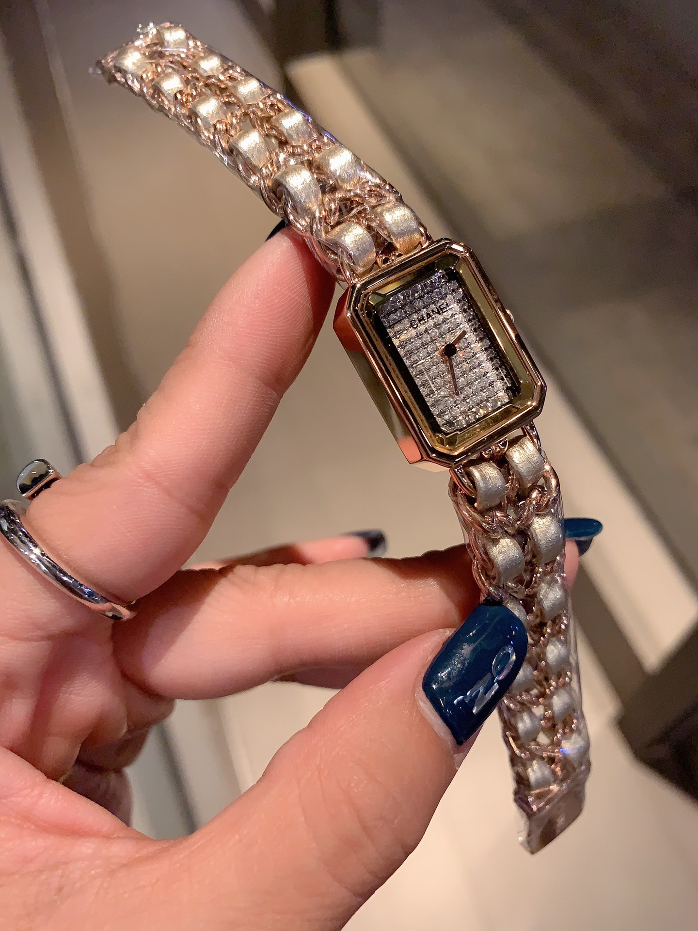 TOP CHANEL PREMIÈRE CHAÎNE Watch 21x26 CM