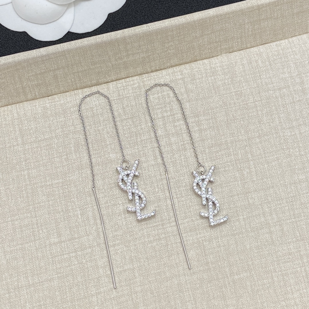 TOP Yves Saint Laurent YSL Earrings - 2 Colors