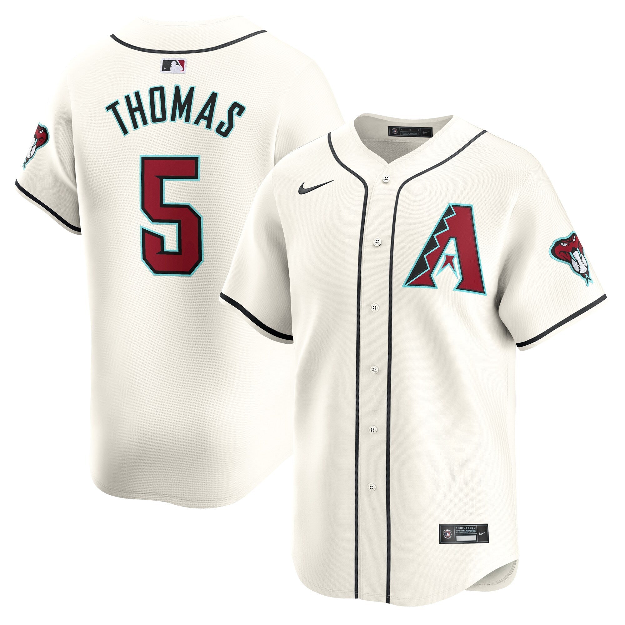 Alek Thomas Arizona Diamondbacks  Home Limited Player Jersey - White
