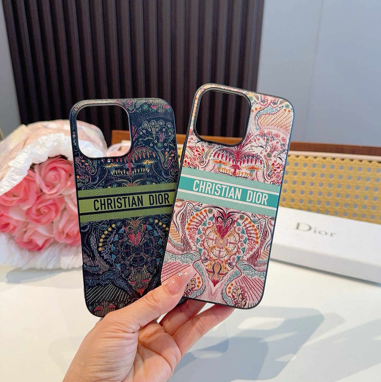TOP Christian Dior iPhone Case-2 Colors