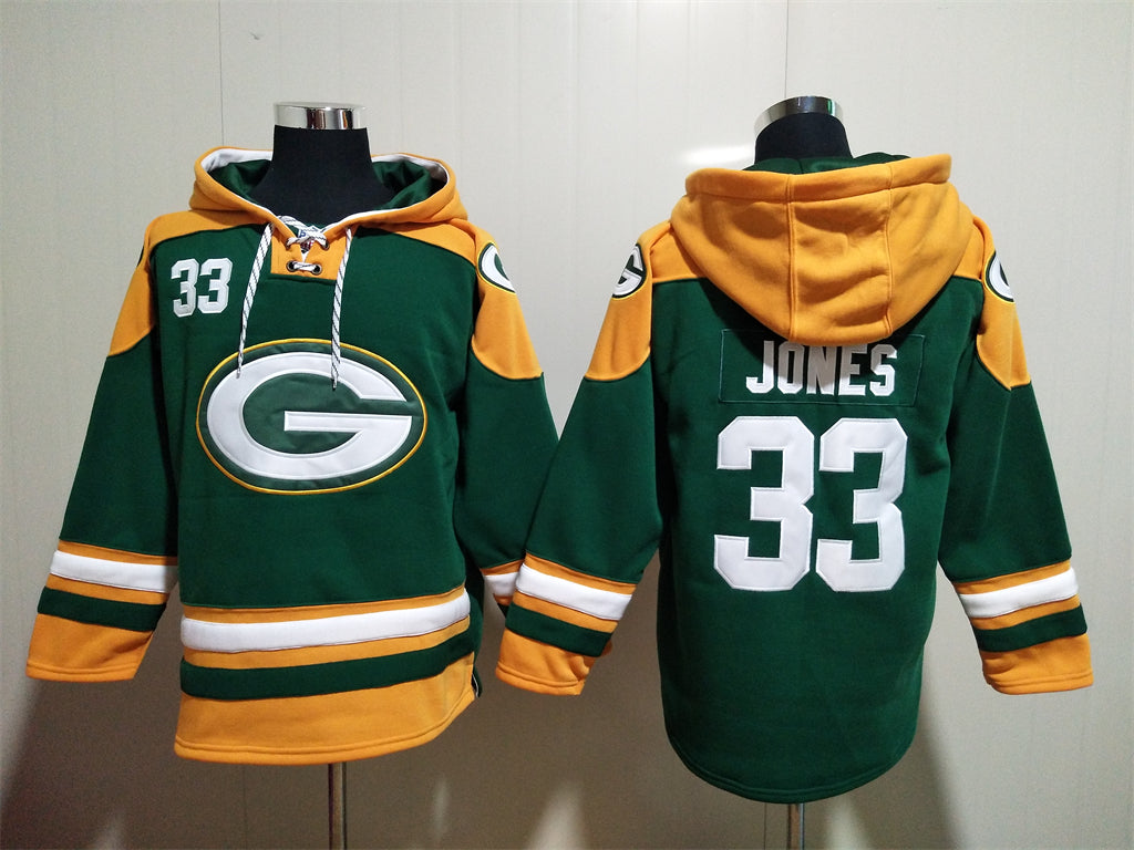 Green Bay Packers Hoodie #33 JONES