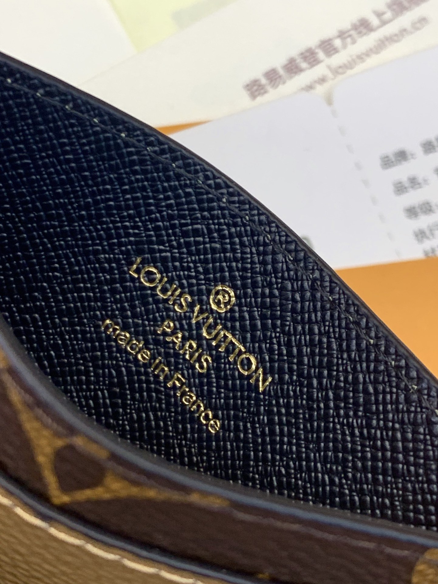 TOP Louis Vuitton LV Card Holder Monogram 11x7x0.6cm - Khaki/Brown