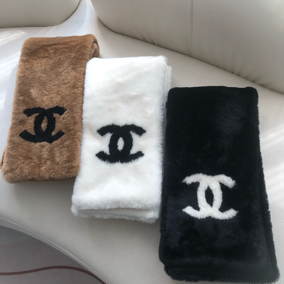 TOP CHANEL CC Scarf 20cm*120cm - 3 Colors