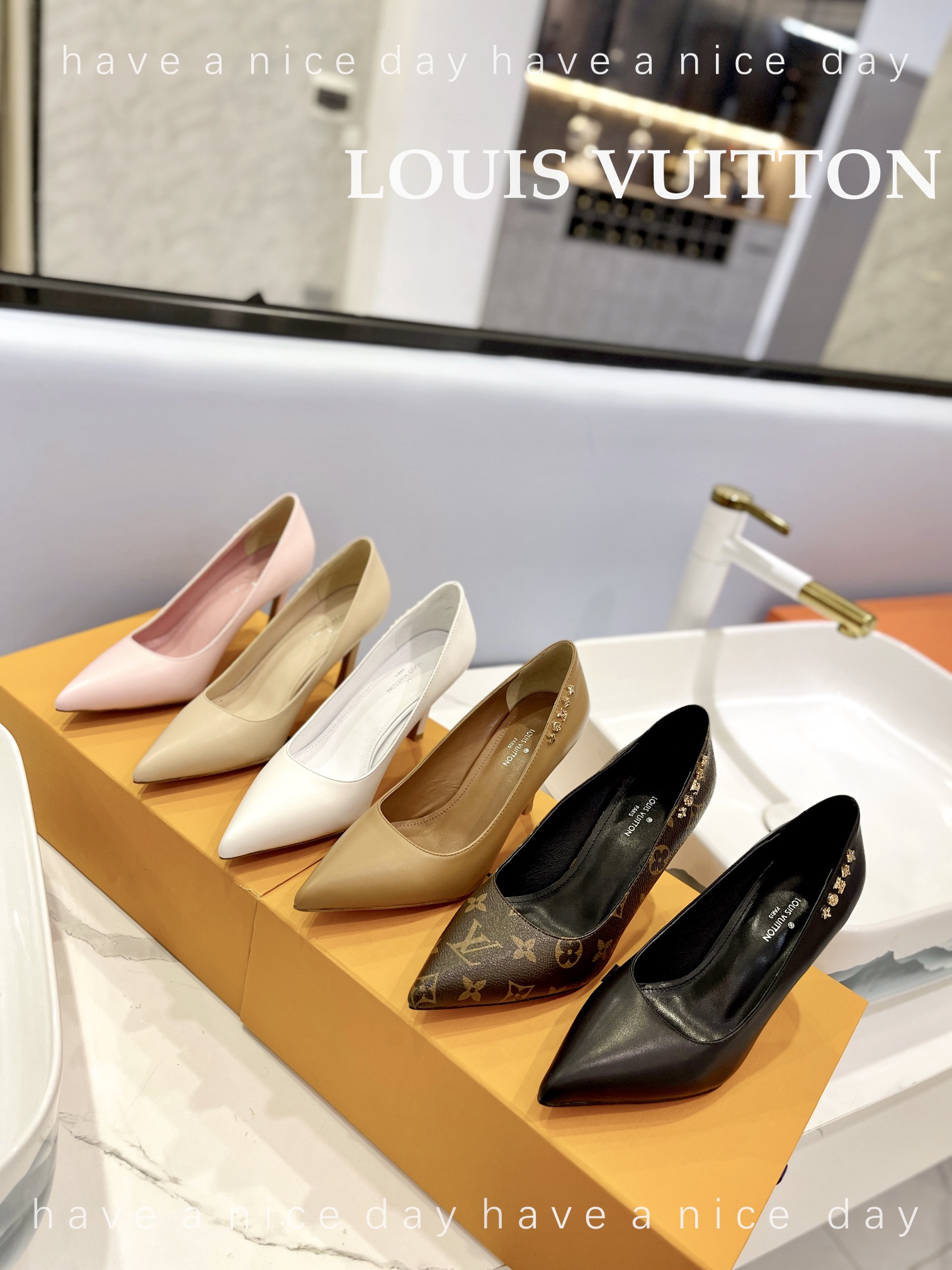 TOP Louis Vuitton LV Pumps - 6 Color