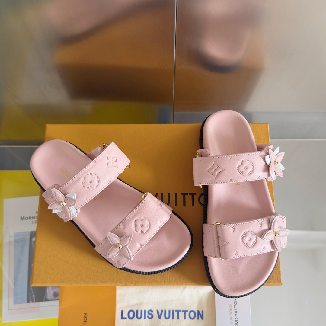 TOP Louis Vuitton LV BOM DIA COMFORT Sandals - 3 Colors