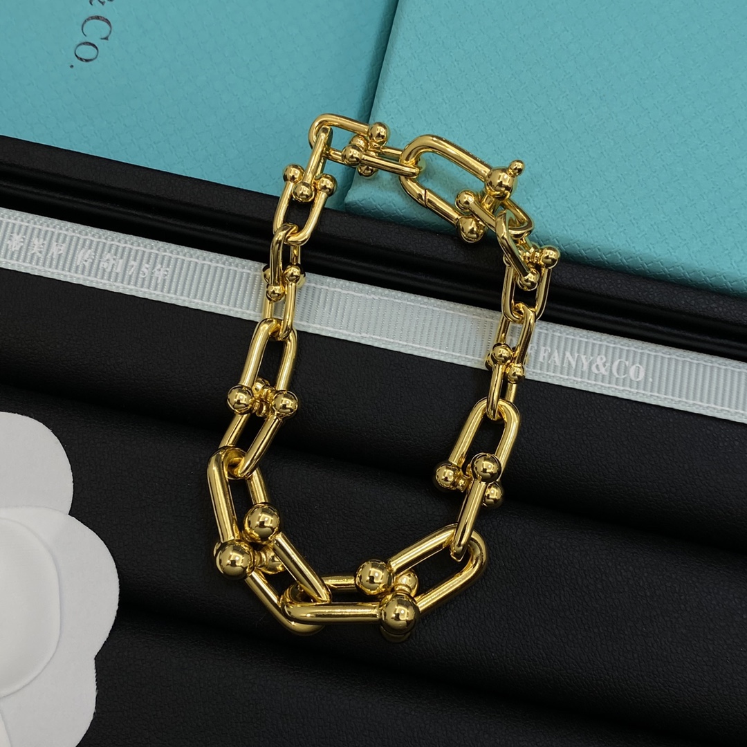 TOP Tiffany & Co. Lock Bracelet - 2 Color