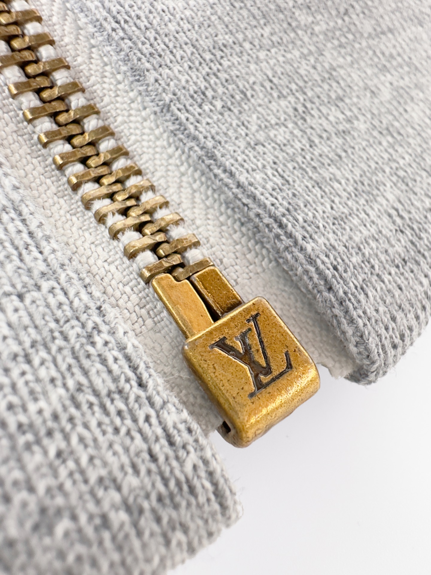 LOUIS VUITTON 标识刺绣拉链外套