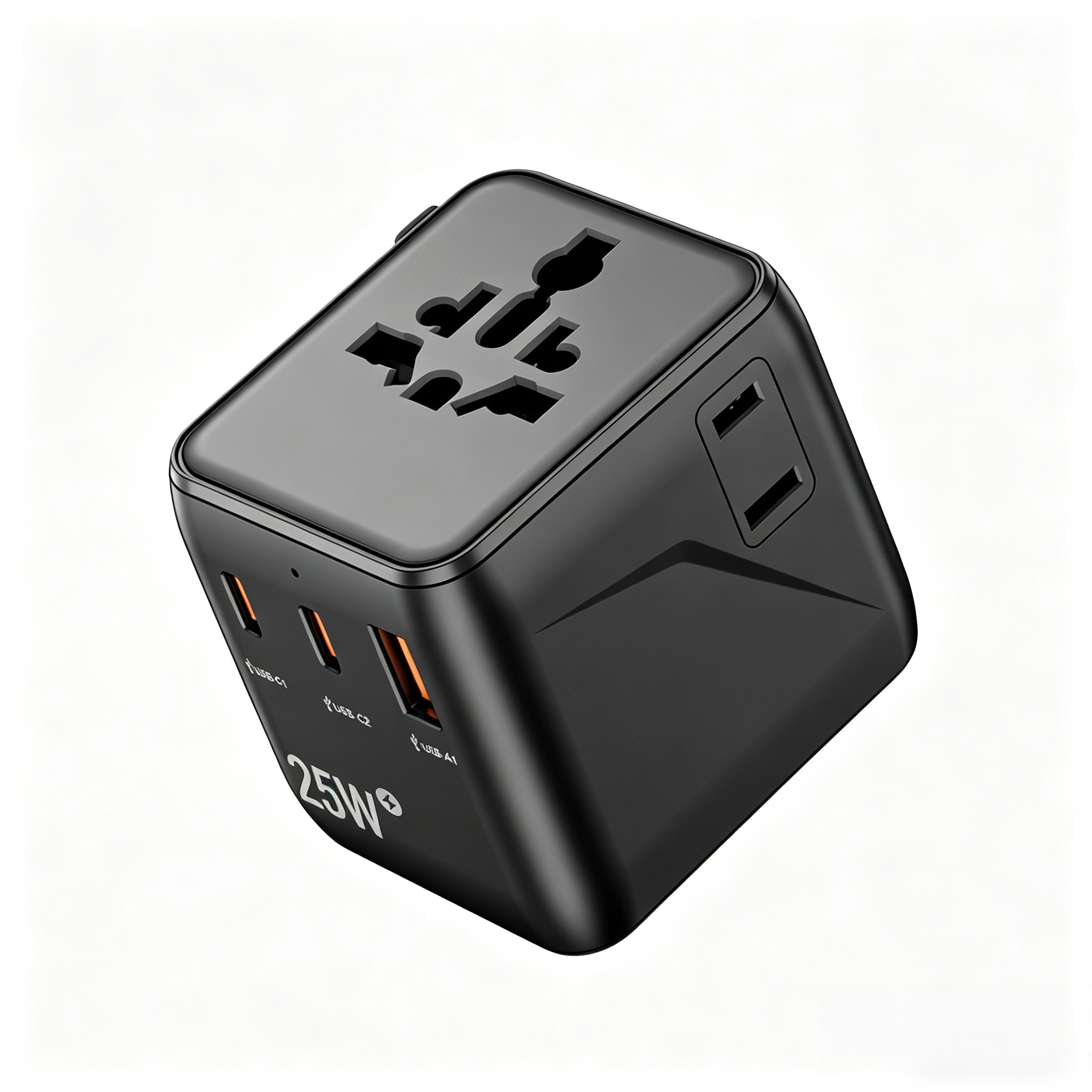 Custom 25W Fast Charging Portable Worldwide Travel Charger Power Bank Super Fast Charging for Worldwide Use for Travelers 25W Fast Charging Portable Worldwide Travel Charger Power Bank Super Fast Charging for Worldwide Use for Travelers