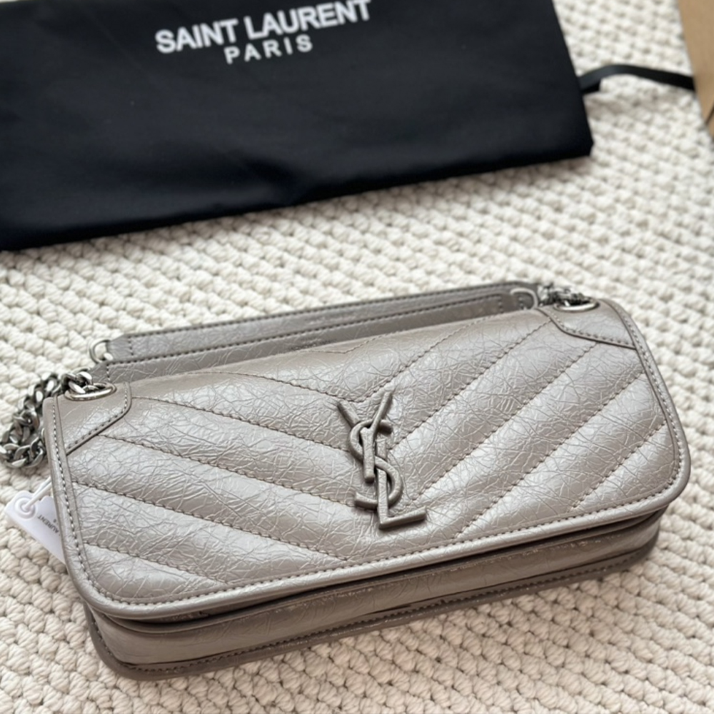 Saint Laurent YSL  Leather Chain Shoulder Bag Crossbody Bag(Replica)