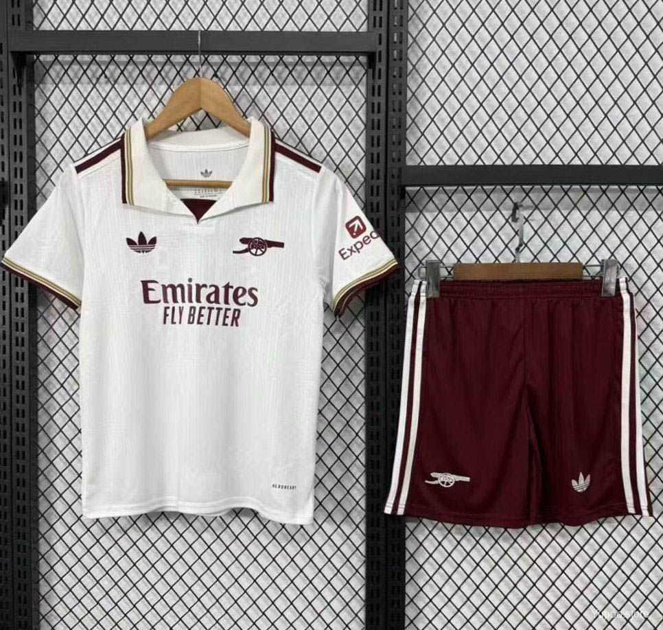 2025/2026 Arsenal Third Away Football Shirt 1:1 Thai Quality Kids Size