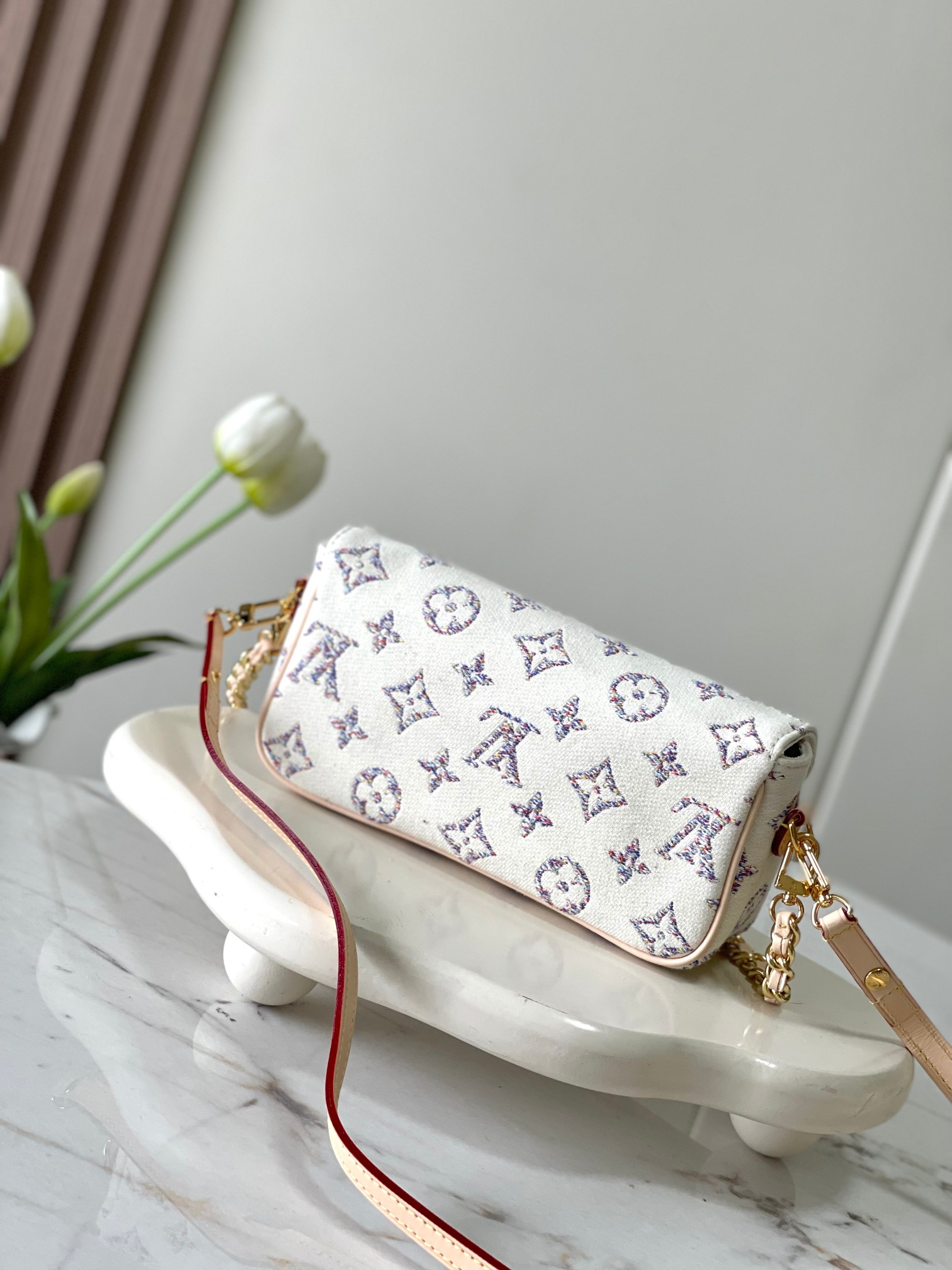 TOP Louis Vuitton LV Wallet On Chain Ivy Handbag - 23.5x12x4.3 CM