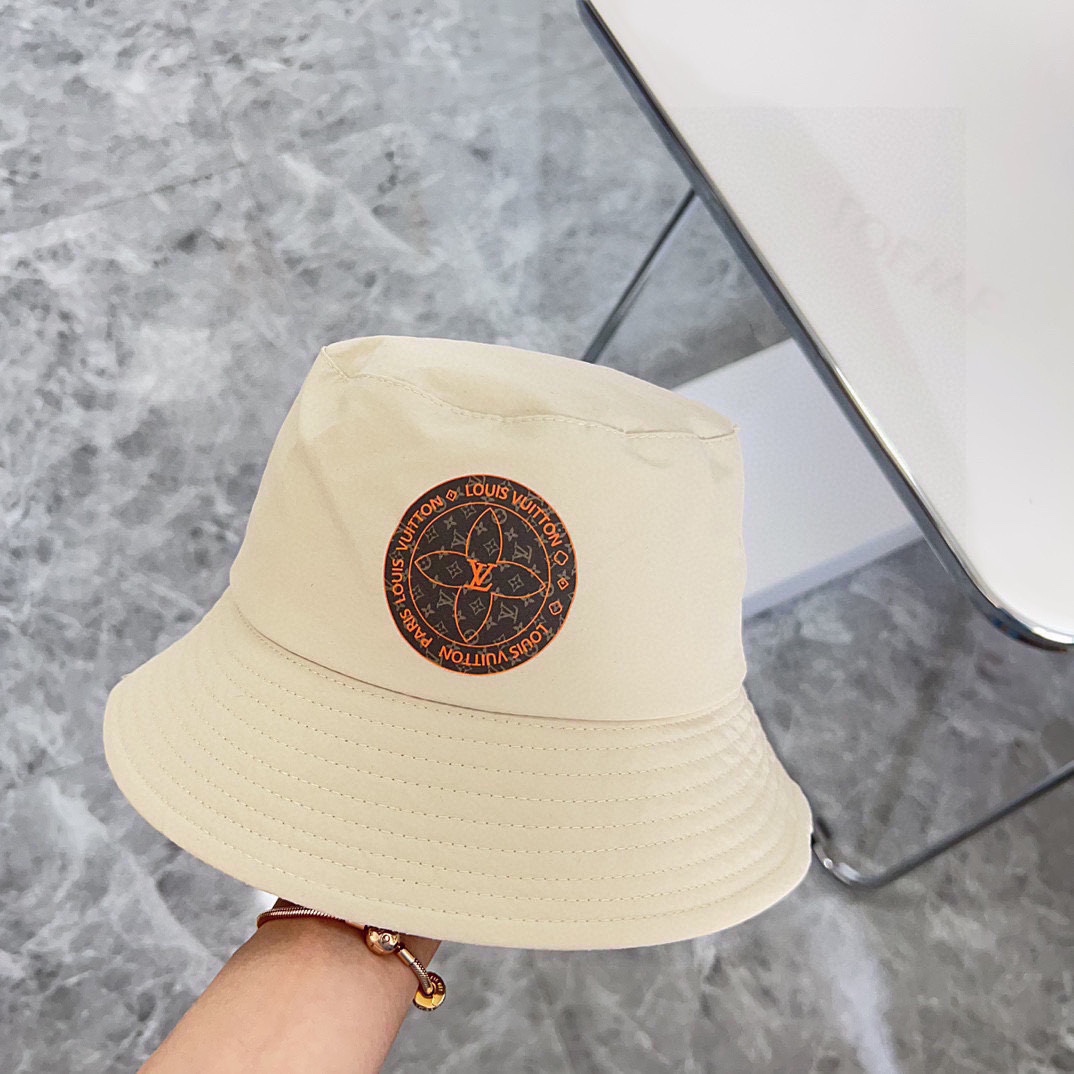 TOP Louis Vuitton LV Fisherman Hat For Shadet - 4 Colors