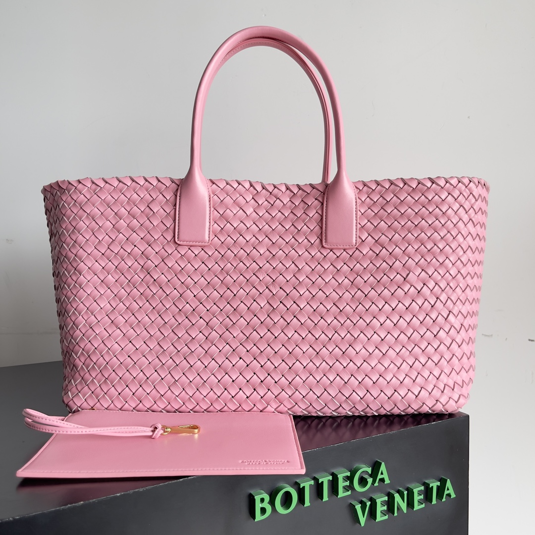 TOP Bottega Veneta BV Large Cabat Bags 51*18*28 cm - Pink