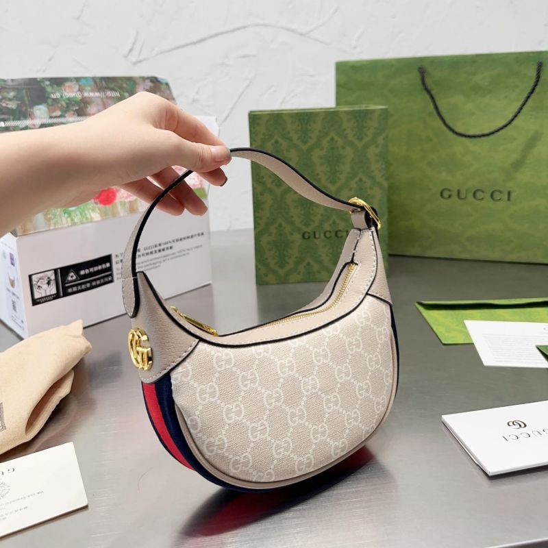 Gucci Ophidia Canvas&Leather Shoulder  Bags (Replica)