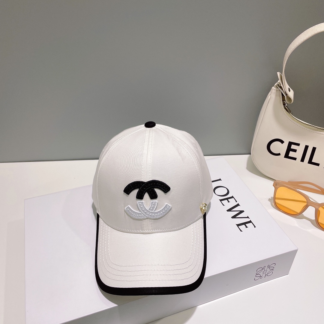 TOP CHANEL Classic Baseball Hat - 4 Colors