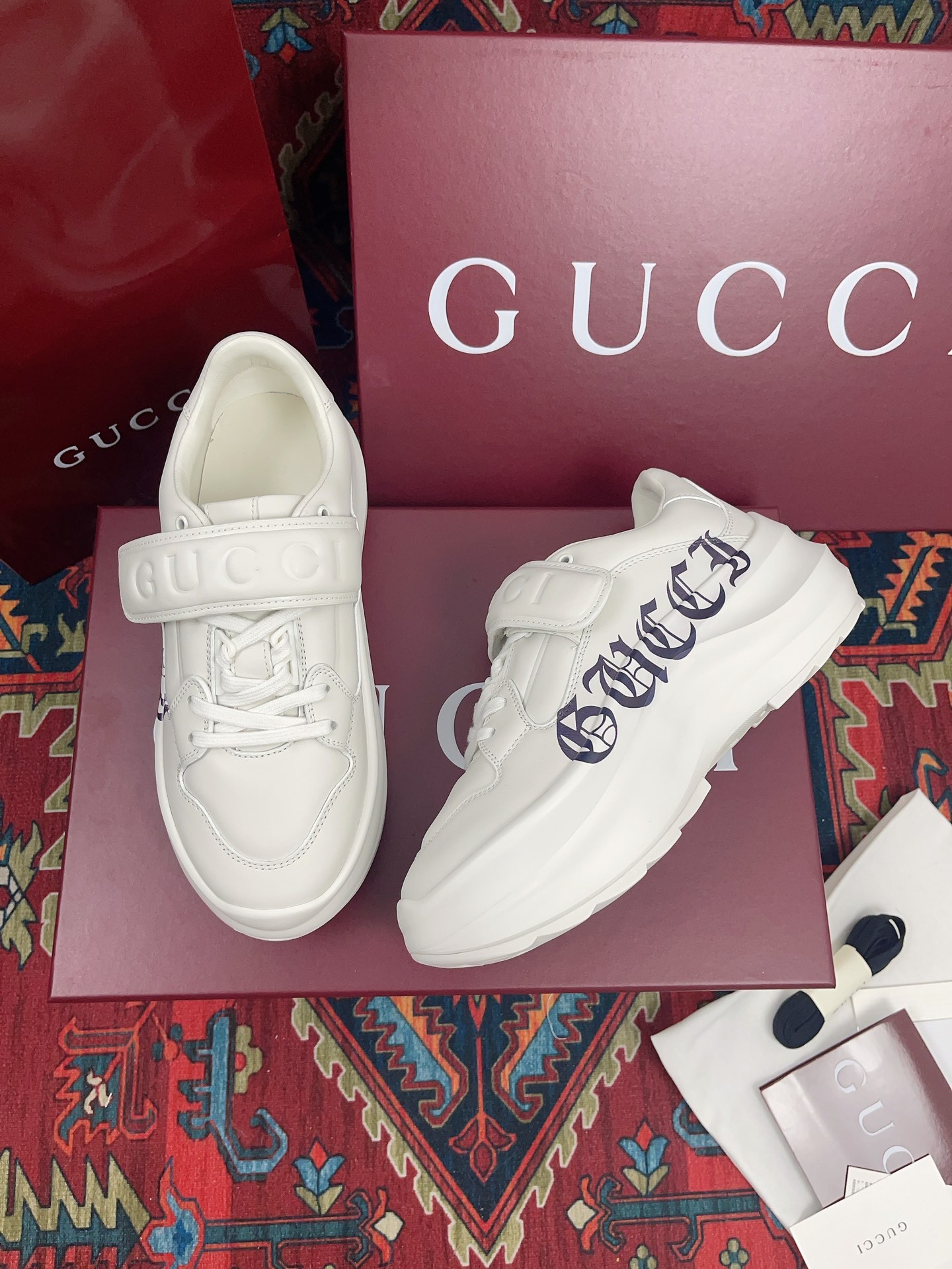 TOP GUCCI Velcro Sports Shoes-4 Colors
