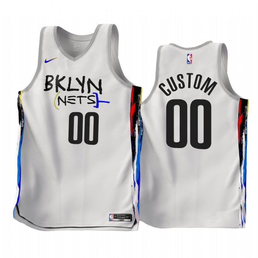 Custom Brooklyn Nets 2022-23 City Edition Jersey