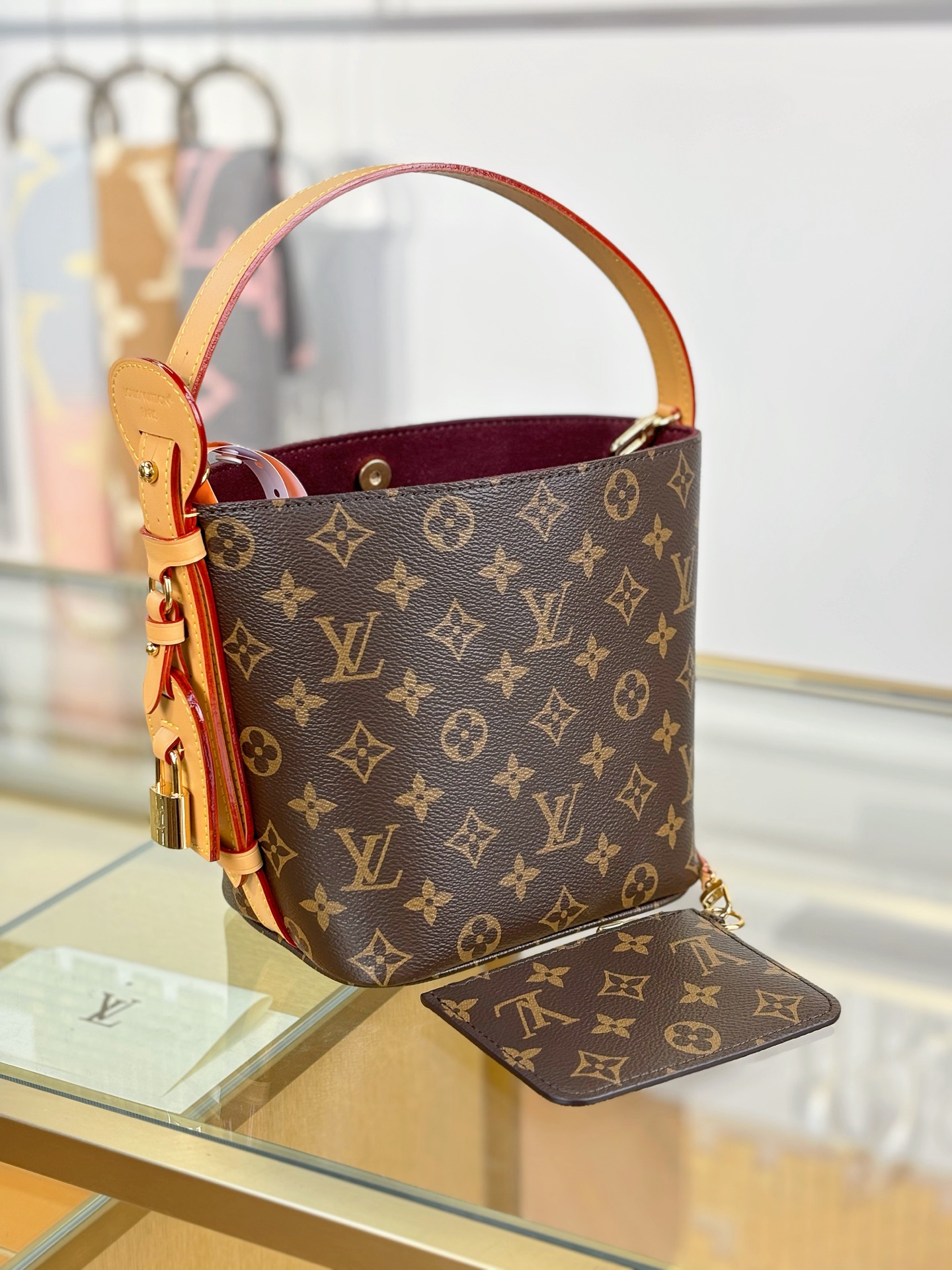 TOP Louis Vuitton LV ALL IN BB Bag 16x18x12cm - Monogram