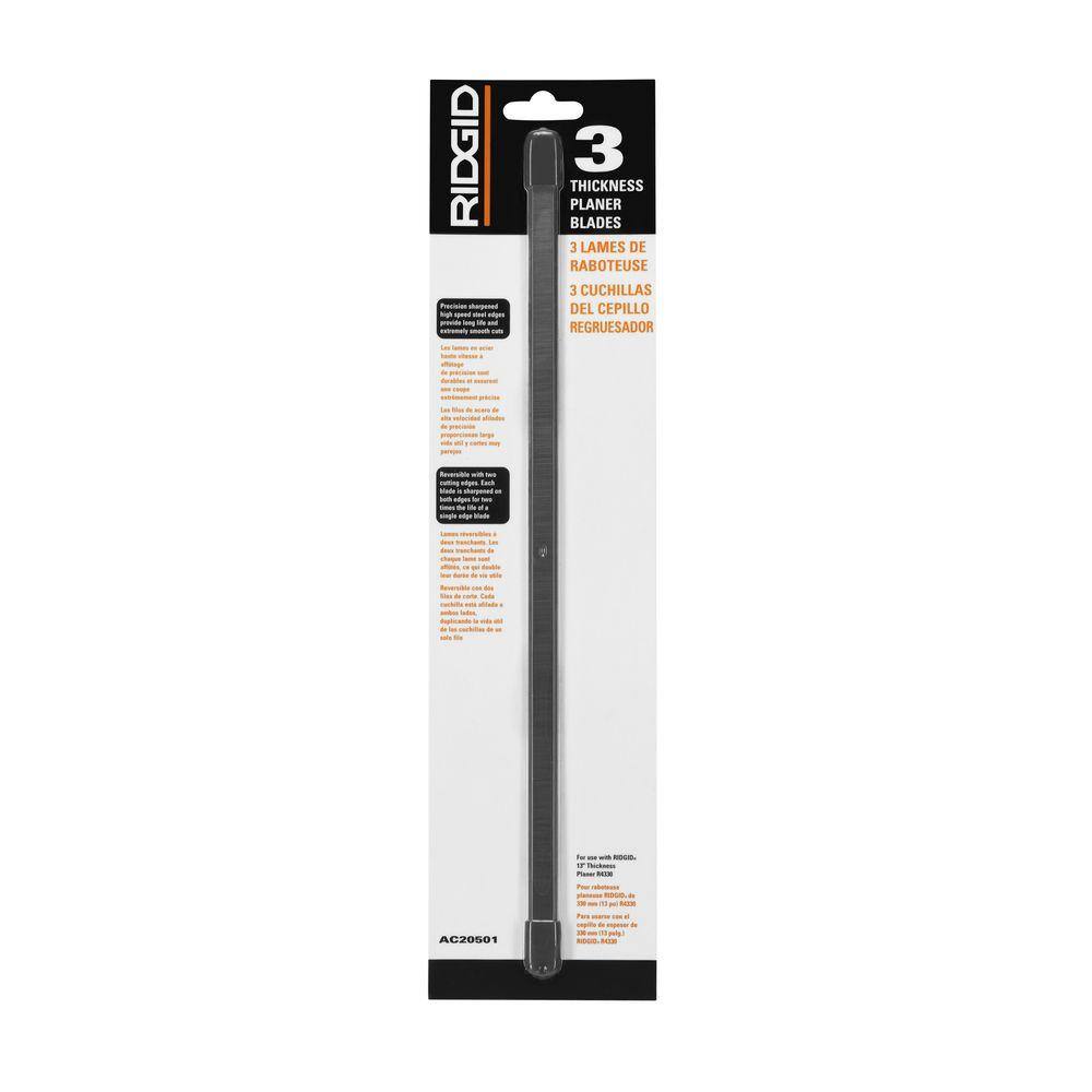 13 in. Thickness Planer Replacement Blades (3-Pack)