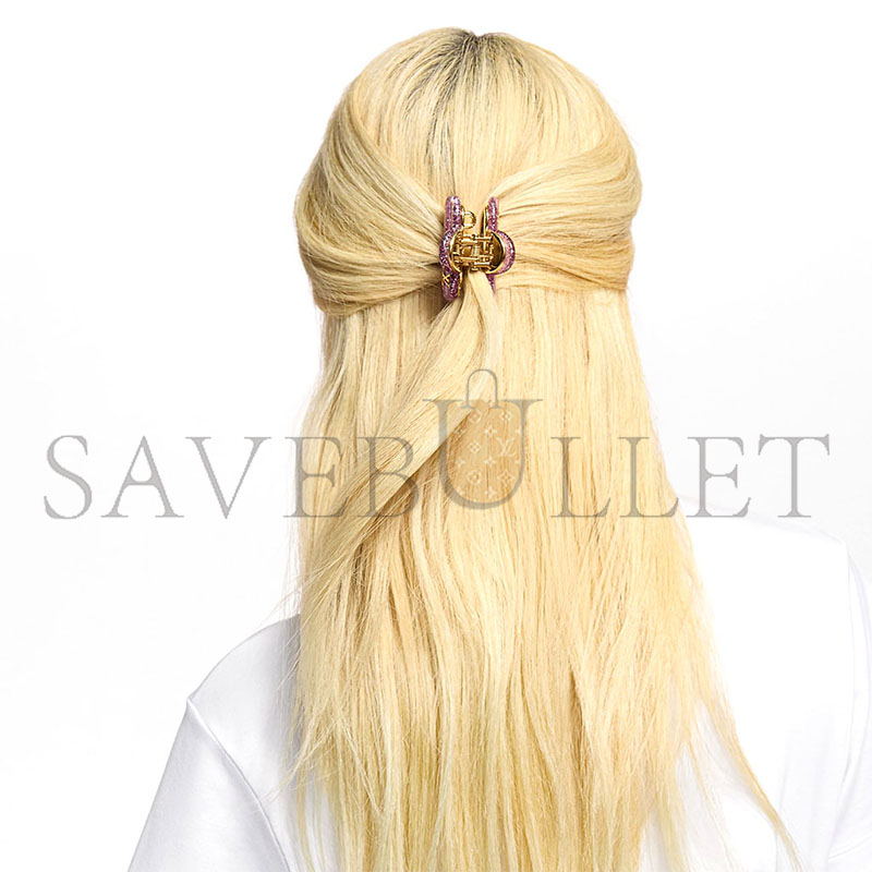 LOUIS VUITTON BIJOU DE SAC LV HAIR CLIP M02912