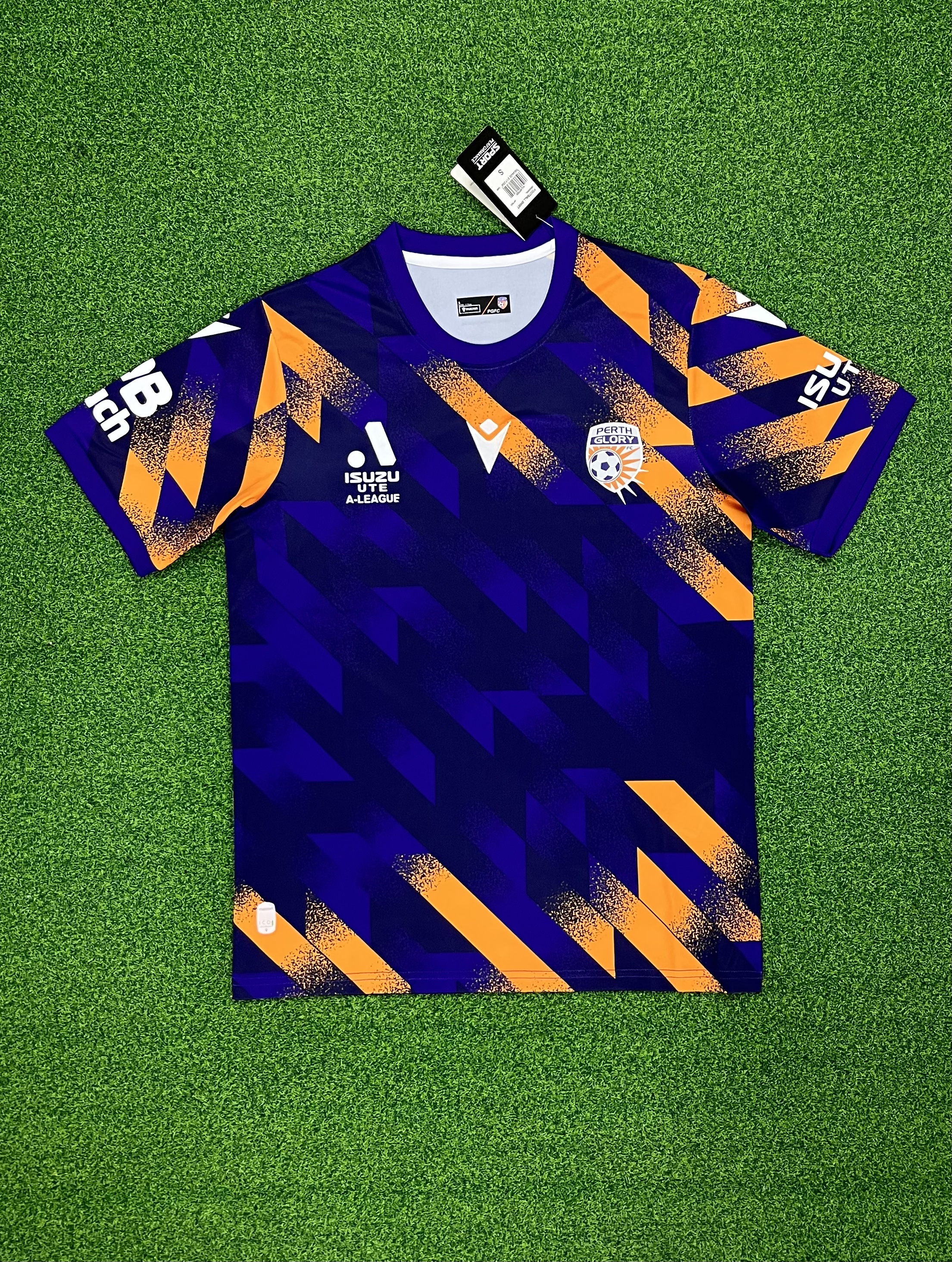 2425 Perth Glory Home  jersey.Player embroidery version