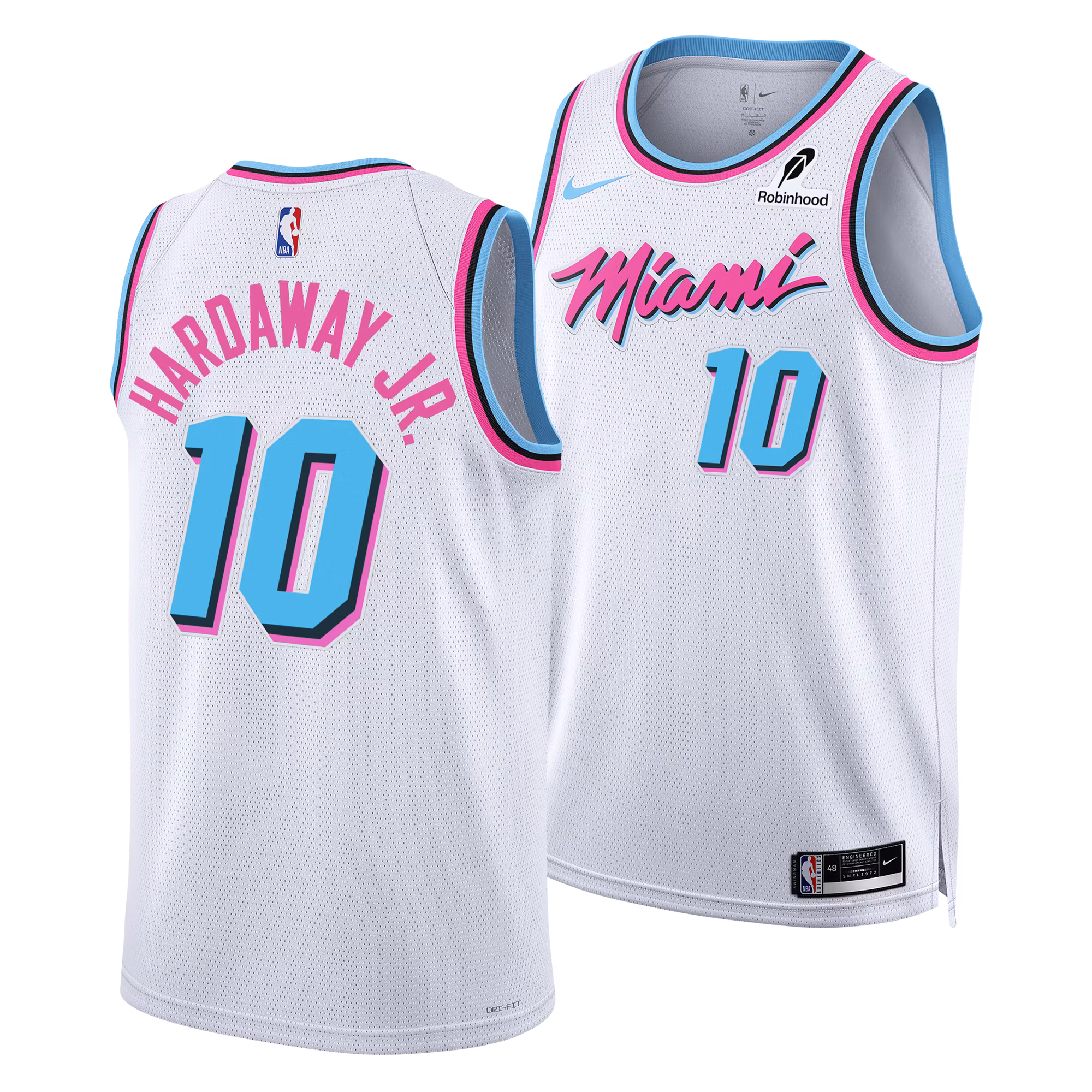 Tim Hardaway Jr. Miami HEAT Jersey - White