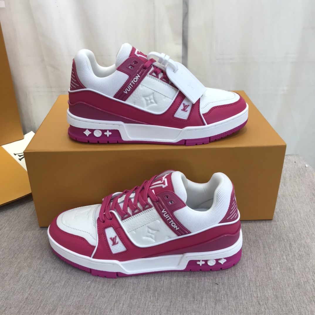 TOP Louis Vuitton LV L*V Couple Basketball Shoe - 12 Colour
