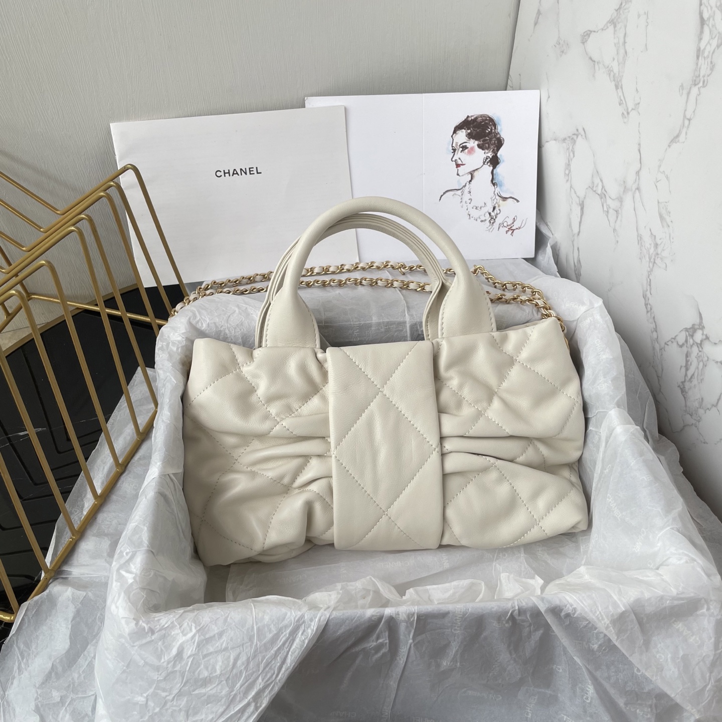 TOP CHANEL Bow Bag 18x26x5cm - 7 Color