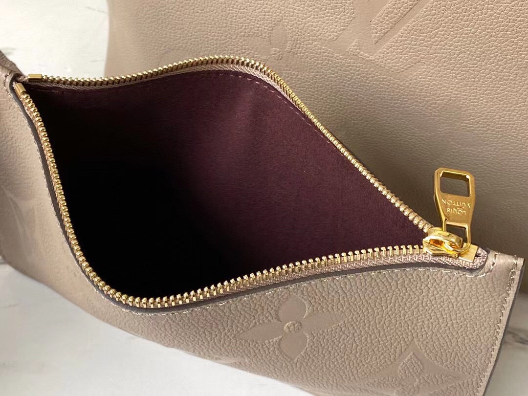 TOP Louis Vuitton LV L.V Neverfull MM Empreinte - Turtle Doves