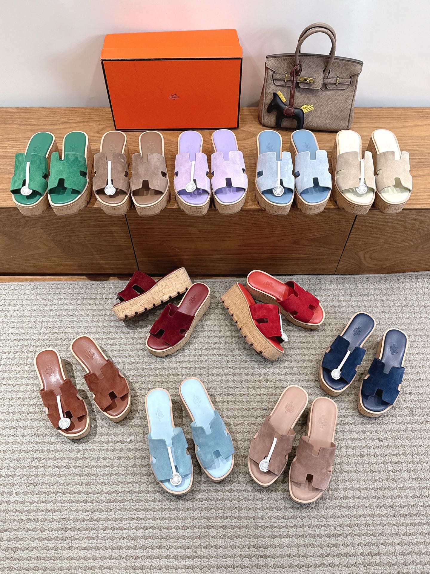 TOP HERMES Eze 30 Sandals - 11 Colors