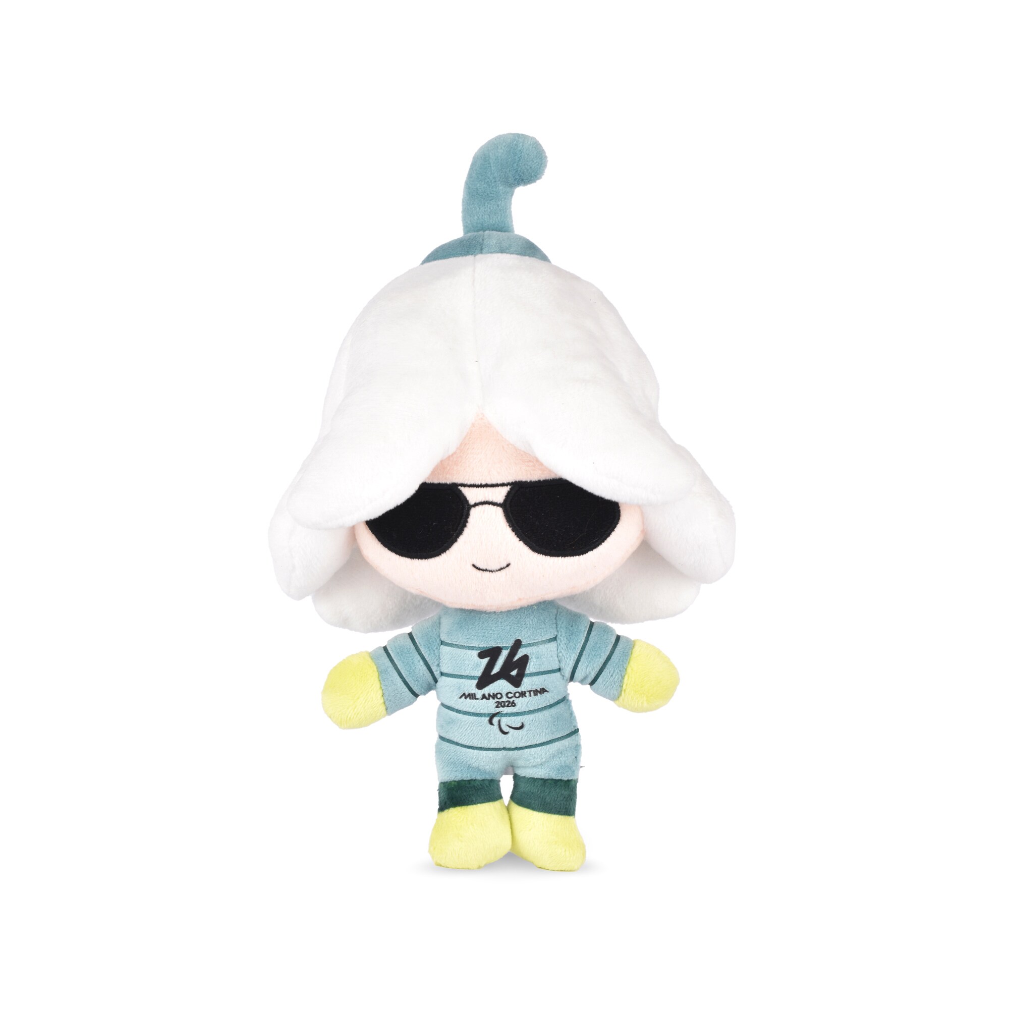 Milano Cortina 2026 Paralympics Flo Glasses Plush - 20cm