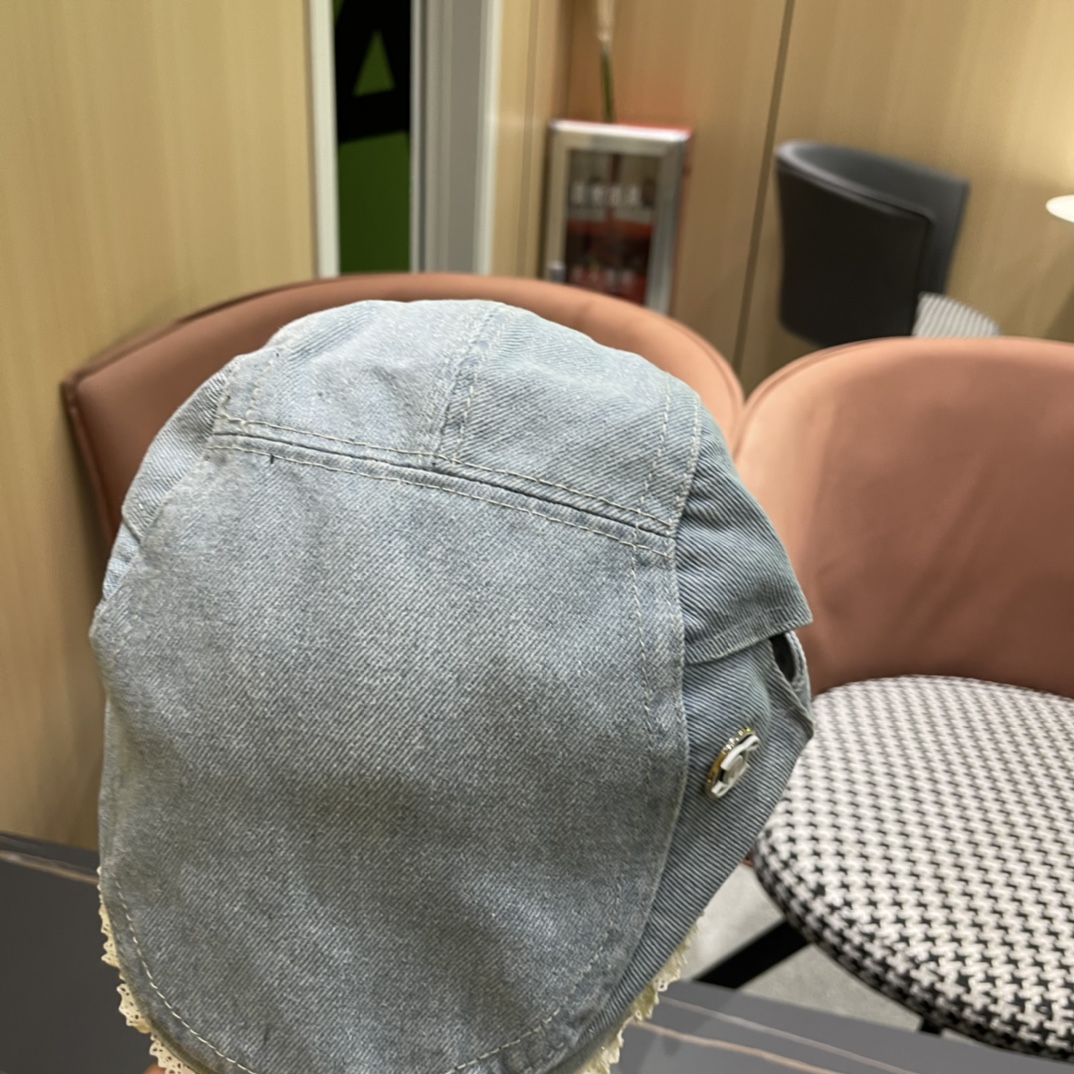 TOP CHANEL Retro Art Berett - 3 Colour