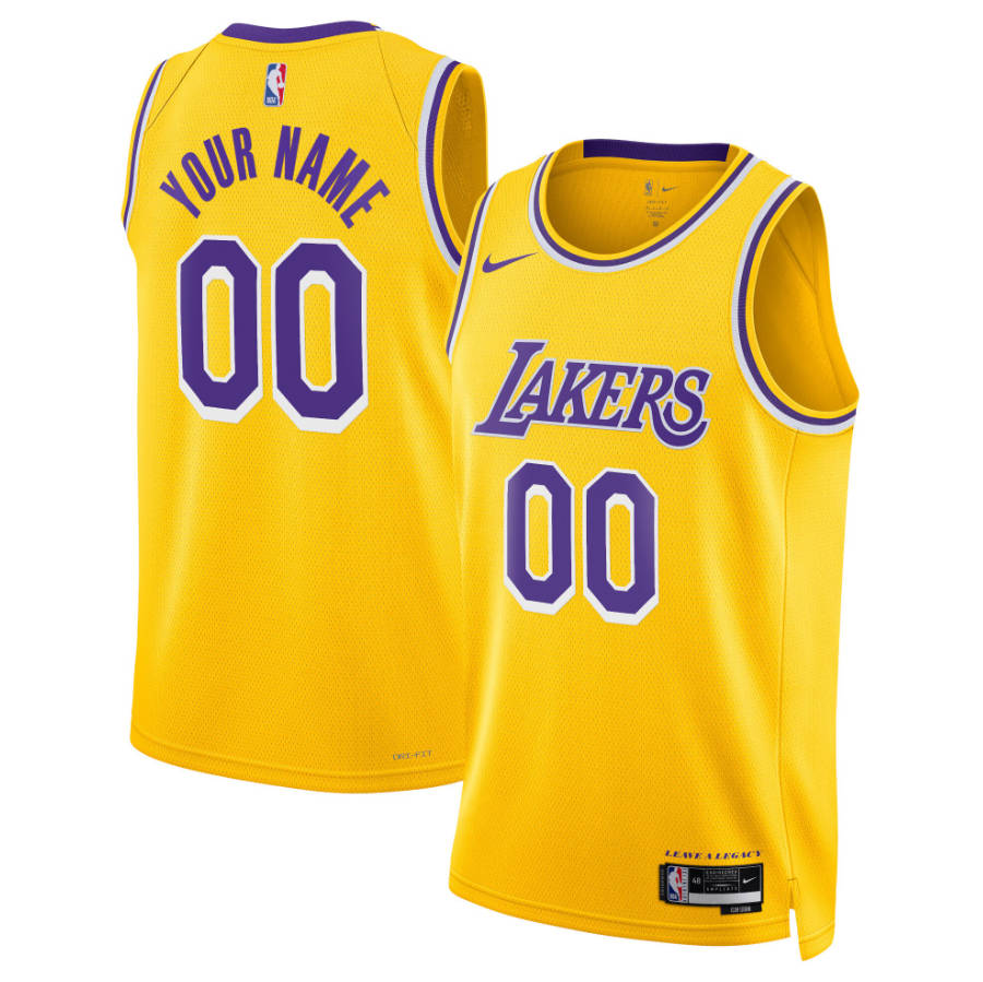 Custom Los Angeles Lakers City Edition Jersey