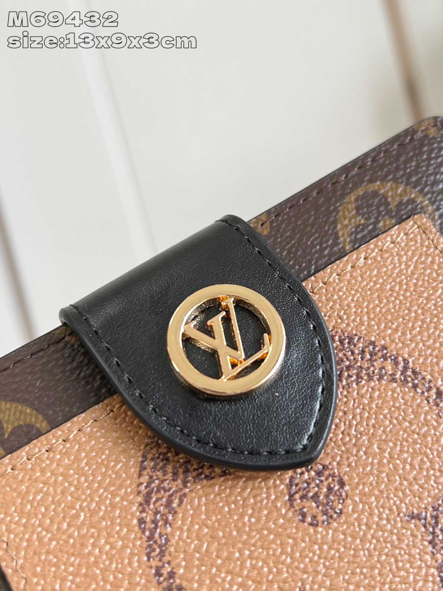 TOP Louis Vuitton LV Juliette Wallet 13 x 9 x 3 cm - Brown