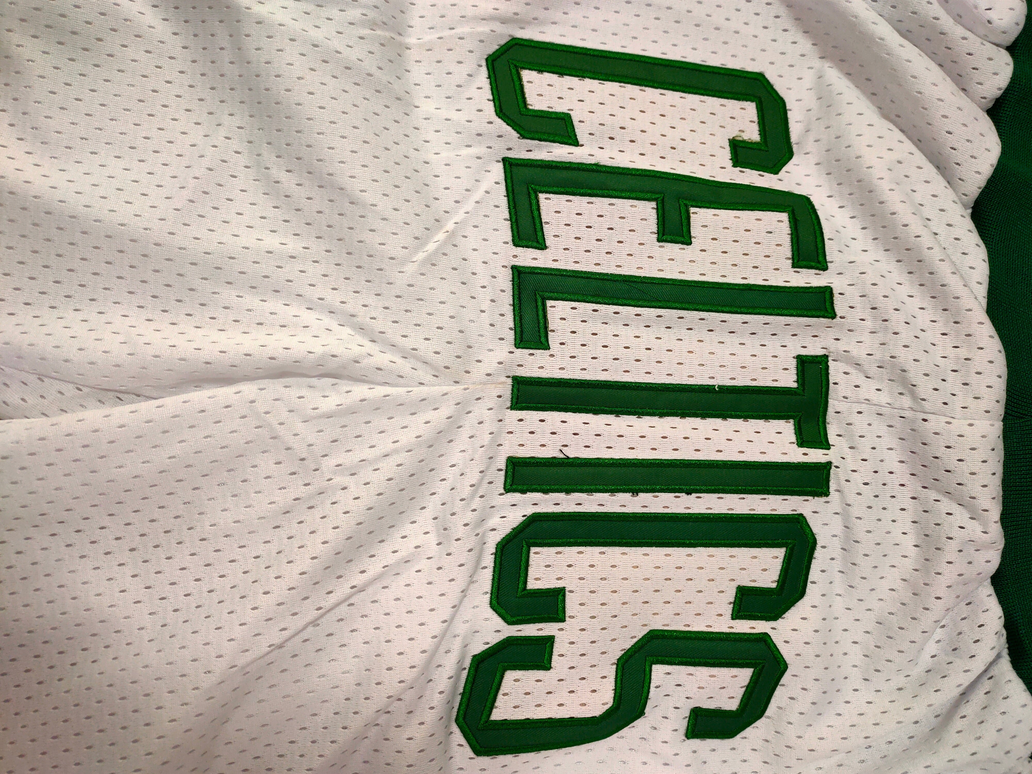 Boston Celtics White Juston Retro Pocket Shorts