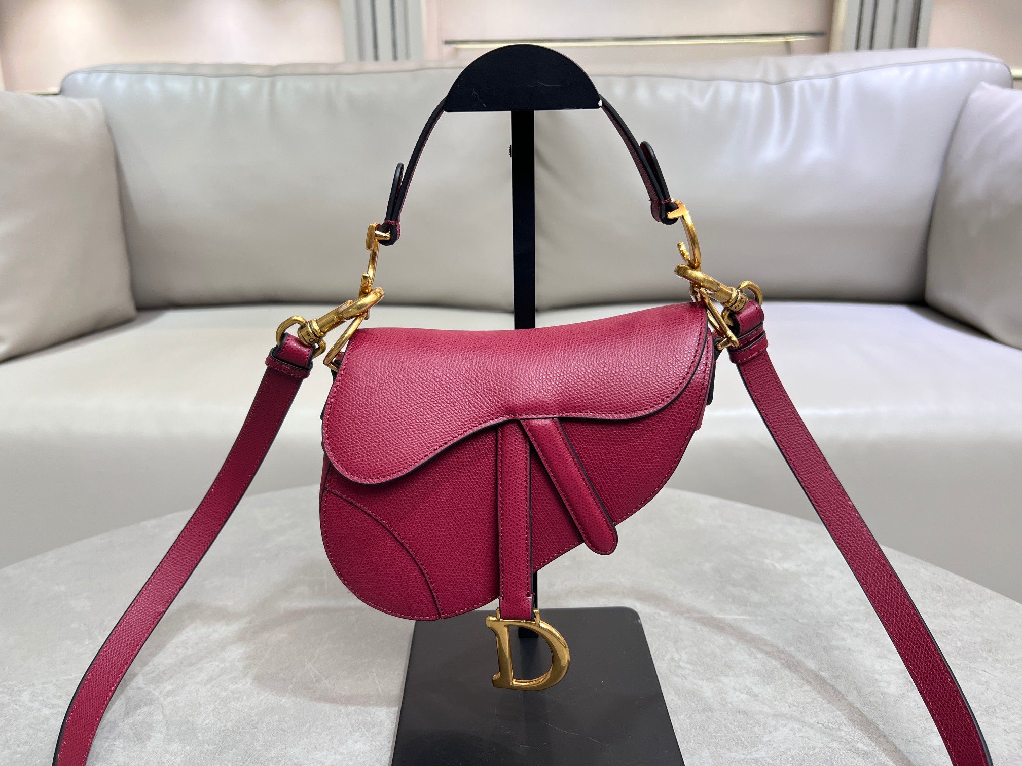 TOP Christian Dior Saddle Bag 17×5×15cm/24×6×18cm - 2 Color