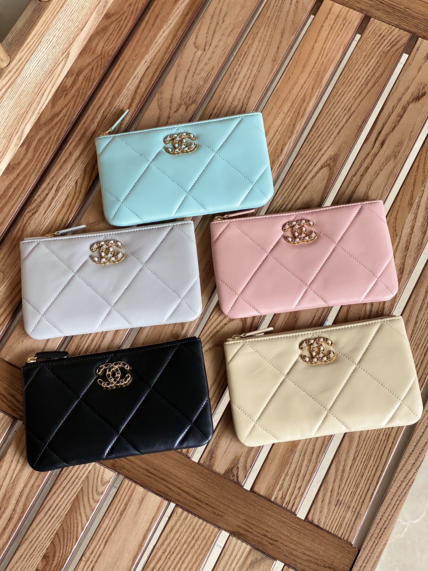 TOP CHANEL Lambskin Handbags 20x12.2x1cm - GHW - 5 Colors