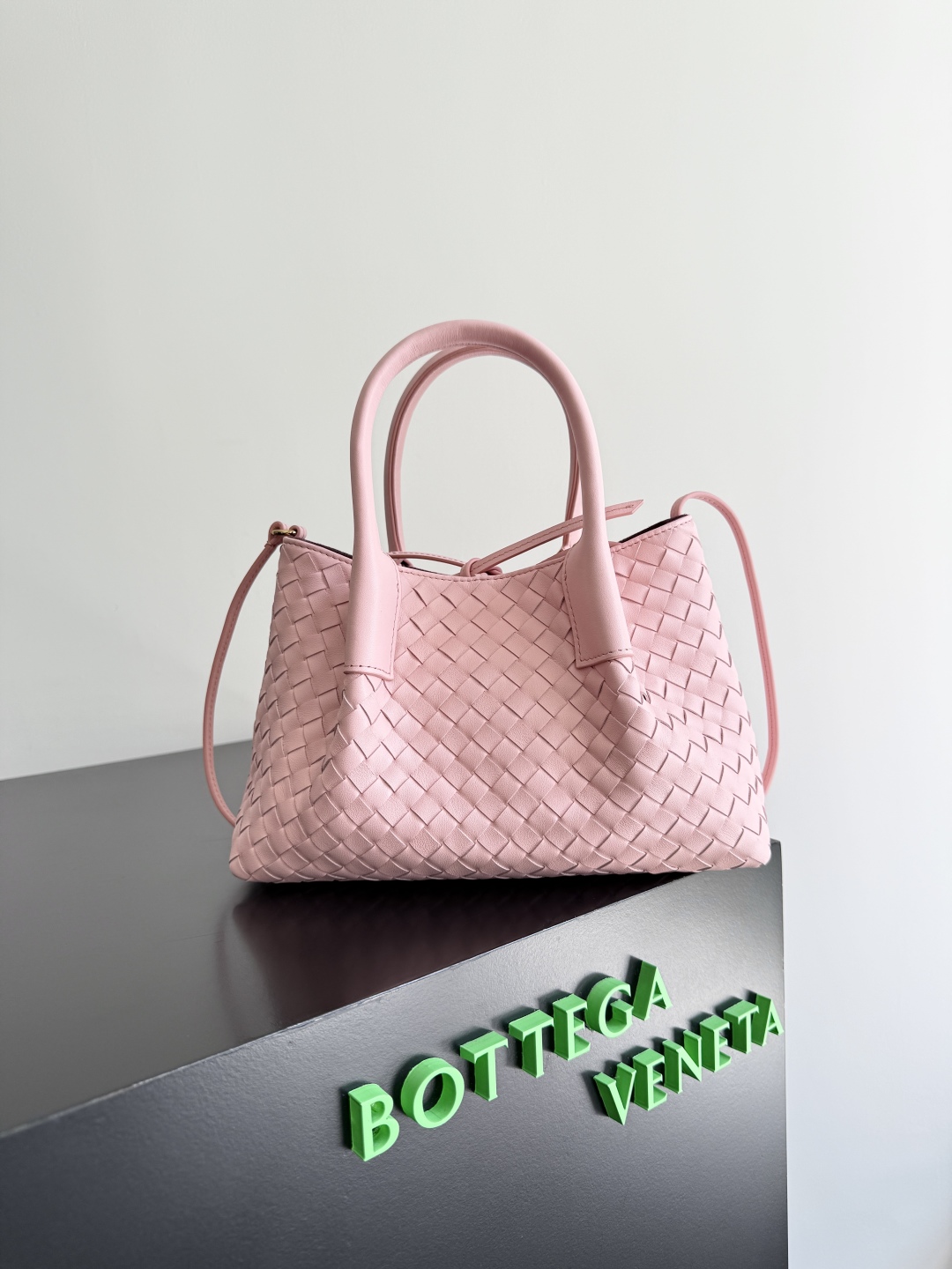 TOP Bottega Veneta BV Pinacoteca Bag 24x15x12cm - Pink