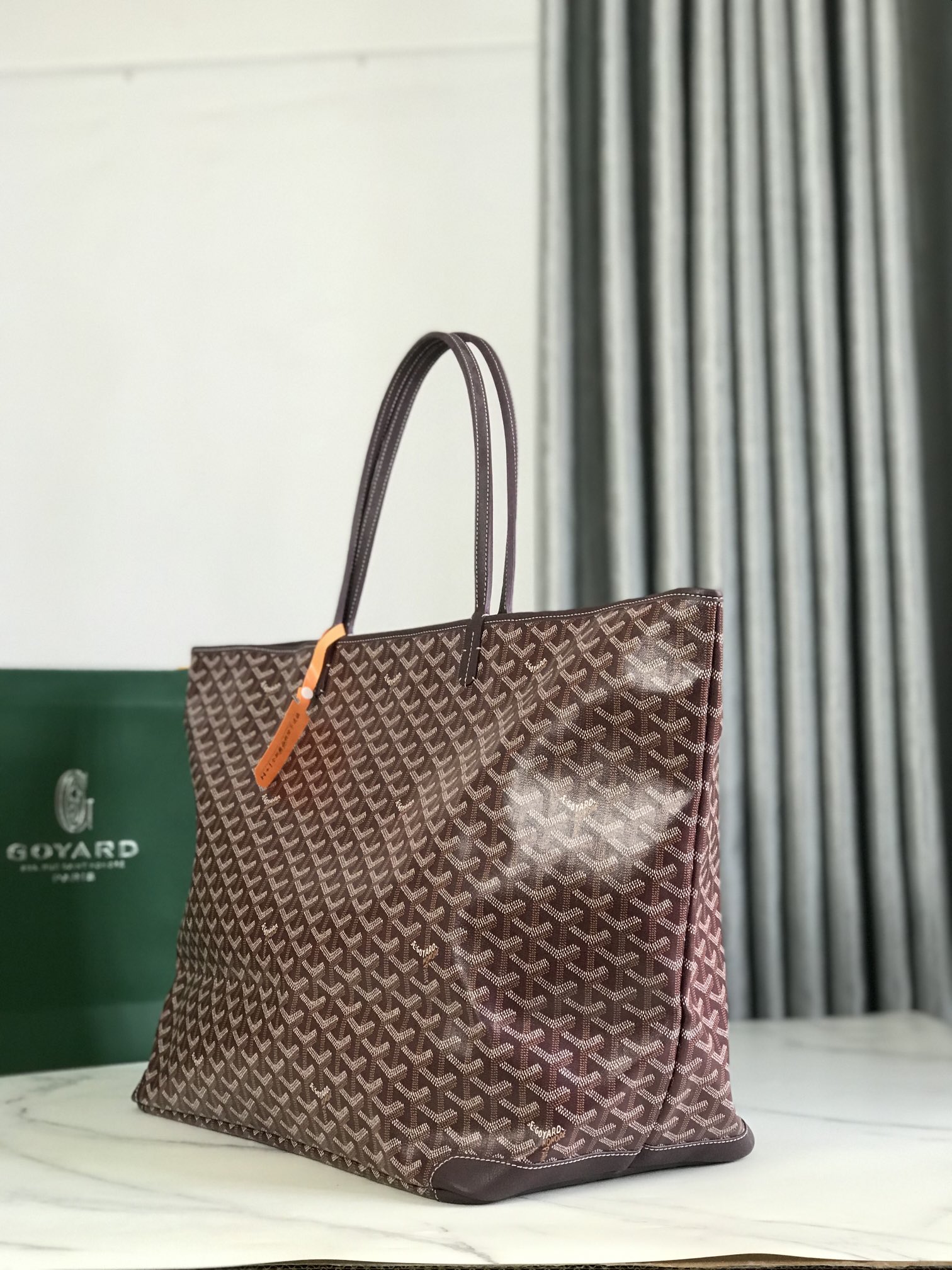 TOP Goyard Artois Large-Sized Travel Bag 68*24*37cm - Navy Red